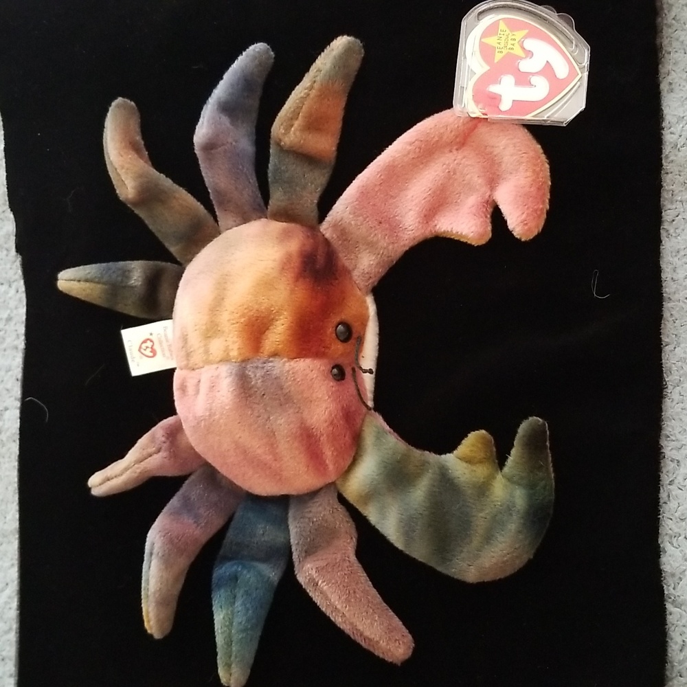 Beanie Baby Retired "Claude the Crab"